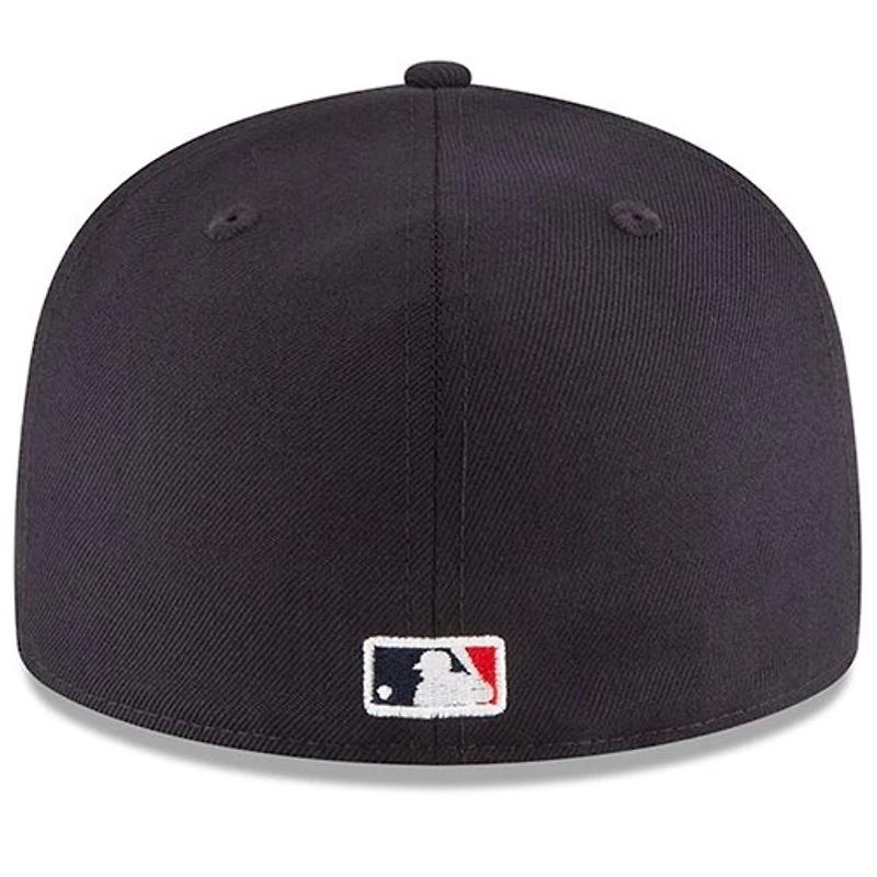 New York Yankees Era 2000 World Series Subway Side Patch 59FIFTY Fitted Navy Hat