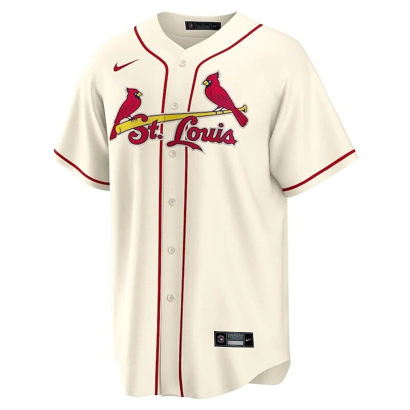 St. Louis Cardinals Nolan Arenado Nike Cool Base Jersey Alternate Cream
