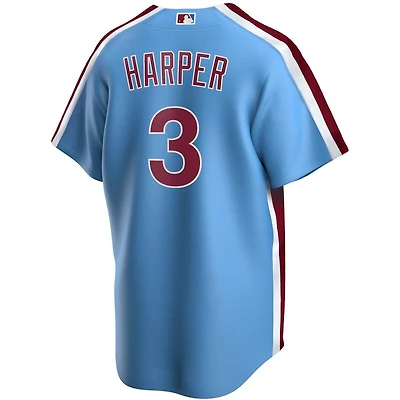Philadelphia Philles Bryce Harper Nike Cool Base Jersey Alternate Blue