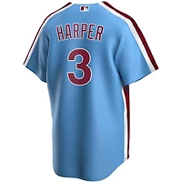 Philadelphia Philles Bryce Harper Nike Cool Base Jersey Alternate Blue