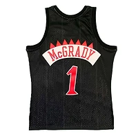 Toronto Raptors Tracy McGrady Mitchell & Ness 1998-99 Hardwood Classics Black Swingman Jersey