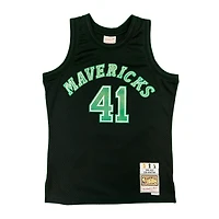 Dallas Mavericks Dirk Nowitzki Mitchell & Ness 1998-99 Hardwood Classics Swingman Jersey