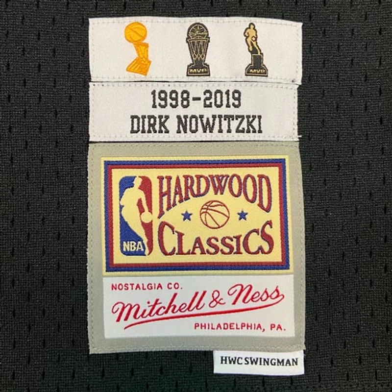 Dallas Mavericks Dirk Nowitzki Mitchell & Ness 1998-99 Hardwood Classics Swingman Jersey