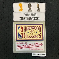 Dallas Mavericks Dirk Nowitzki Mitchell & Ness 1998-99 Hardwood Classics Swingman Jersey