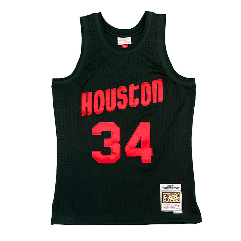 Houston Rockets Hakeem Olajuwon Mitchell & Ness 1993-94 Hardwood Classics Swingman Jersey