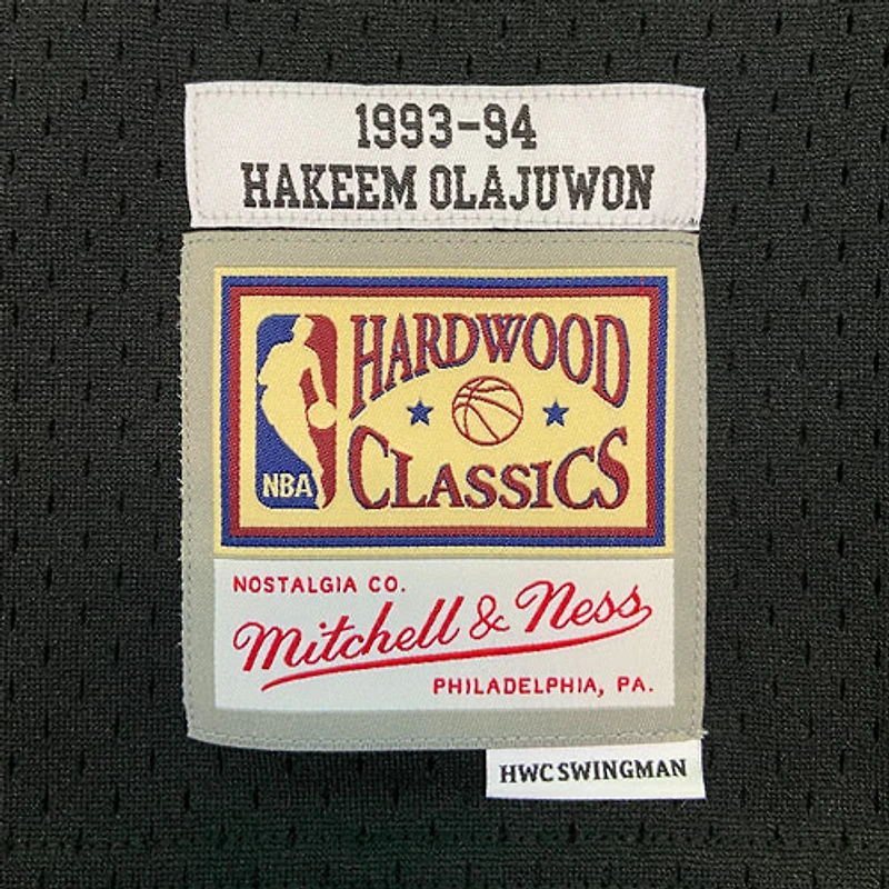 Houston Rockets Hakeem Olajuwon Mitchell & Ness 1993-94 Hardwood Classics Swingman Jersey
