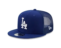 Los Angeles Dodgers New Era Classic Trucker Black 9FIFTY Snapback Hat