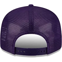 Los Angeles Lakers New Era Classic Trucker Purple 9FIFTY Snapback Hat