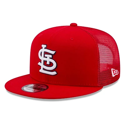 St. Louis Cardinals New Era Classic Trucker Red 9FIFTY Snapback Hat