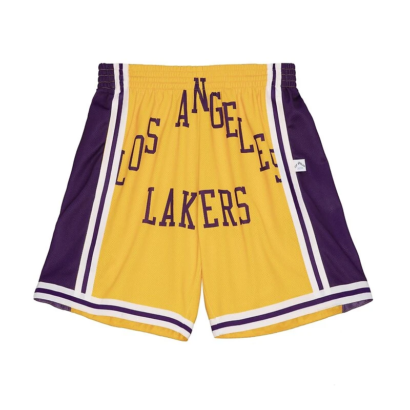 Los Angeles Lakers Big Face 2.0 Mitchell & Ness Shorts
