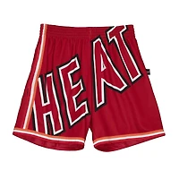 Miami Heat Big Face 2.0 Mitchell & Ness Shorts