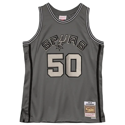 San Antonio Spurs David Robinson Mitchell & Ness 1998-99 Metal Works Swingman Jersey