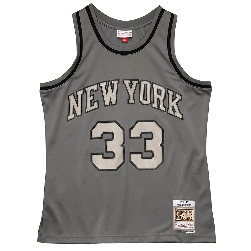 New York Knicks Patrick Ewing Mitchell & Ness 1991-92 Metal Works Swingman Jersey