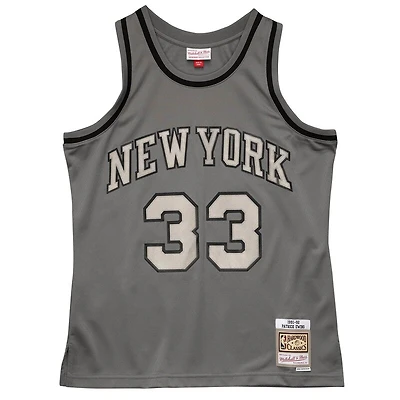 New York Knicks Patrick Ewing Mitchell & Ness 1991-92 Metal Works Swingman Jersey