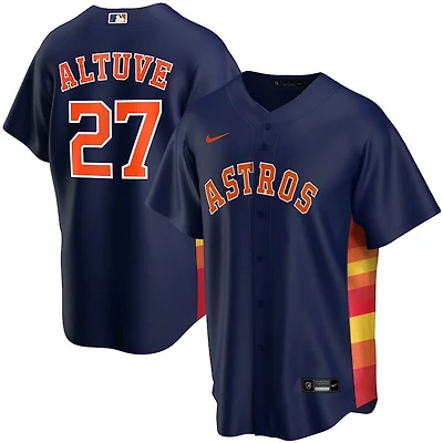 Houston Astros Jose Altuve Nike Alternate Jersey Navy