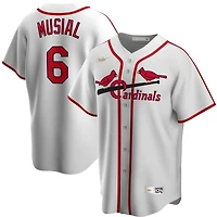 St. Louis Cardinals Stan Musial Nike Cooperstown Collection Jersey