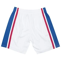 Philadelpia 76ers 1996-97 White Mitchell & Ness Hardwood Classics Swingman Shorts