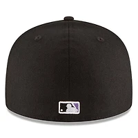 Arizona Diamondbacks Black 2001 World Series Side Patch Gray UV 59FIFTY Fitted Hat