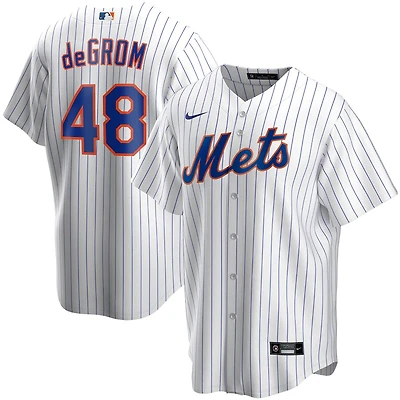 New York Mets Jacob deGrom Nike White Home Player Jersey