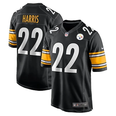 Pittsburgh Steelers Najee Harris Black Nike Home Game Jersey