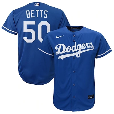 Youth Los Angeles Dodgers Mookie Betts Nike Royal Alternate Player Jersey