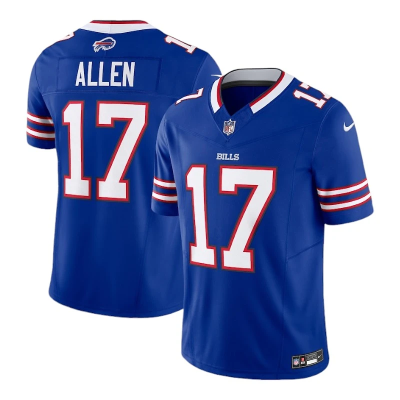 Josh Allen Buffalo Bills Nike Vapor F.U.S.E Untouchable Royal Blue Limited Jersey