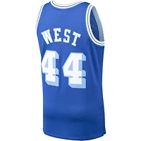 Los Angeles Lakers Jerry West Mitchell & Ness 1960-61 Hardwood Classics Royal Blue Swingman Jersey