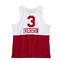 Philadelphia 76ers Allen Iverson Mitchell & Ness 2003-04 Hardwood Classics White Red Swingman Jersey