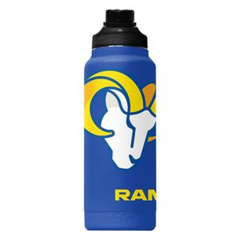 Los Angeles Rams ORCA 34oz Large Logo Hydra Water Bottle