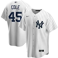 New York Yankees Gerrit Cole Nike White Home Player Name Jersey