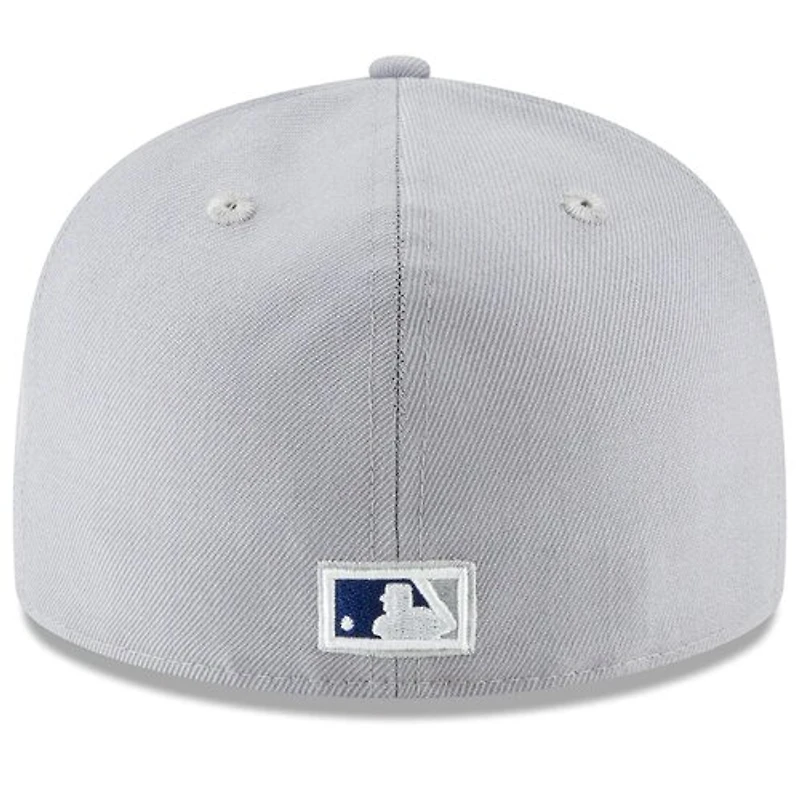 Los Angeles Dodgers Gray Cooperstown Collection New Era 59FIFTY Fitted Hat