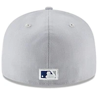 Los Angeles Dodgers Gray Cooperstown Collection New Era 59FIFTY Fitted Hat