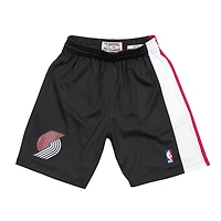 Portland Trailblazers Mitchell & Ness 1999-00 Black Swingman Shorts