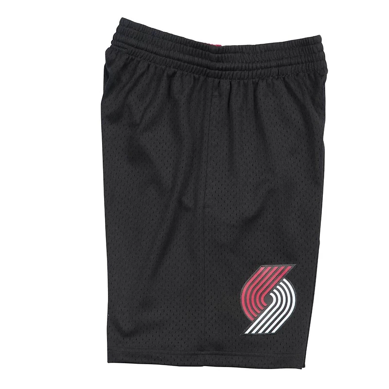 Portland Trailblazers Mitchell & Ness 1999-00 Black Swingman Shorts