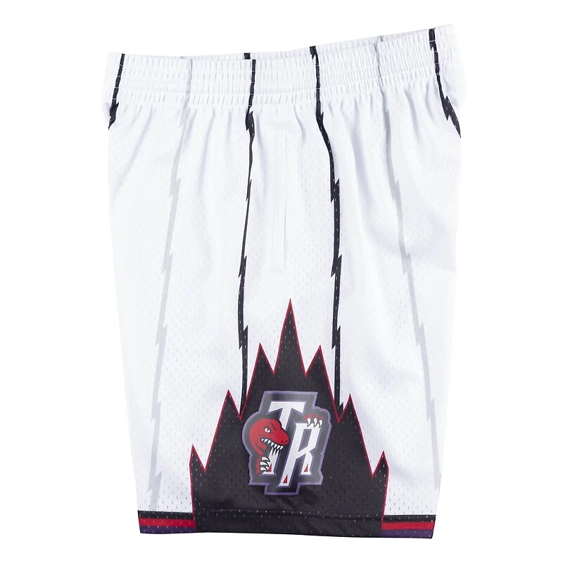 Toronto Raptors Mitchell & Ness 1998-99 White Swingman Shorts