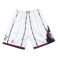 Toronto Raptors Mitchell & Ness 1998-99 White Swingman Shorts