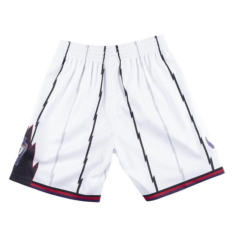 Toronto Raptors Mitchell & Ness 1998-99 White Swingman Shorts