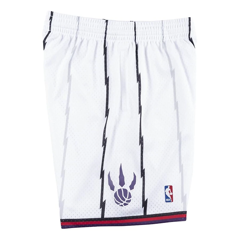 Toronto Raptors Mitchell & Ness 1998-99 White Swingman Shorts