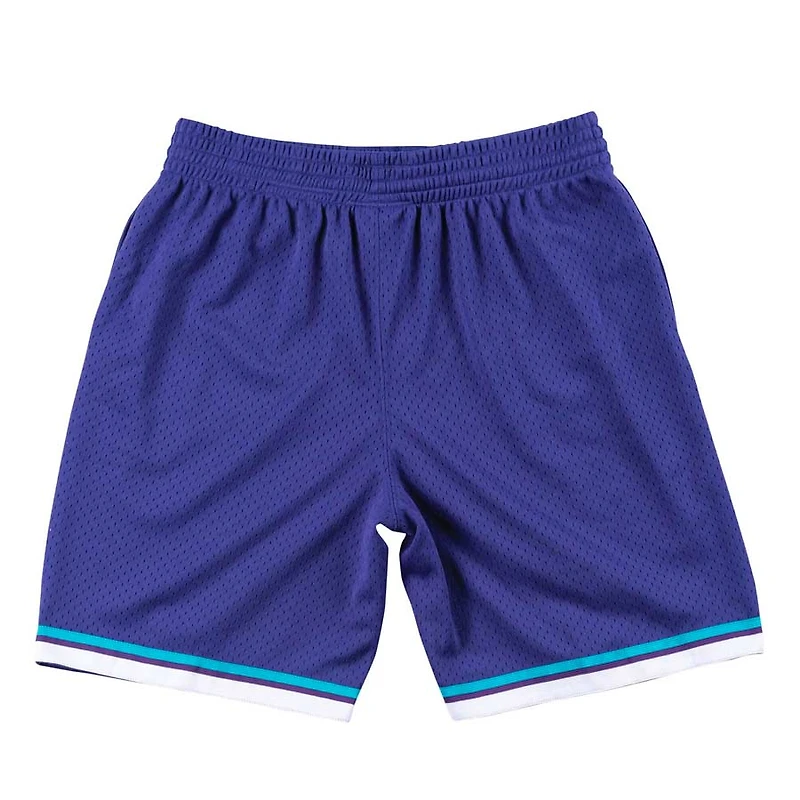 Charlotte Hornets Mitchell & Ness 1994-95 Purple Swingman Shorts
