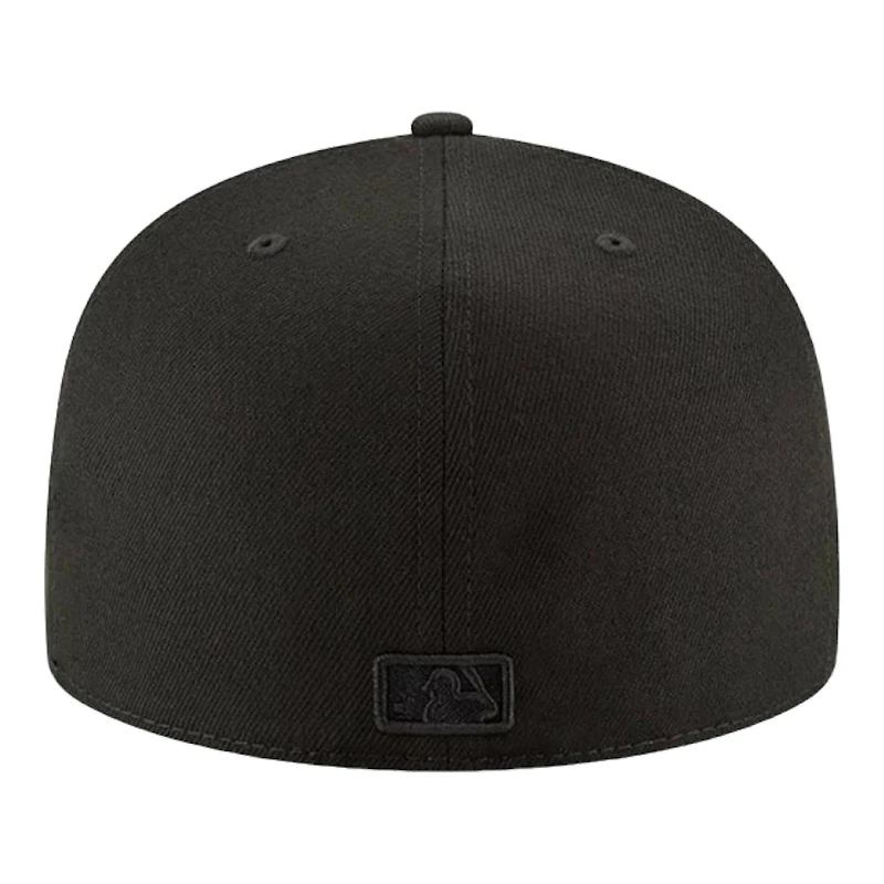 Pittsburgh Pirates Black on Basic New Era 59FIFTY Fitted Hat