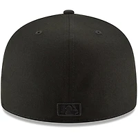 San Francisco Giants Black on Basic New Era 59FIFTY Fitted Hat