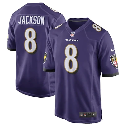 Baltimore Ravens Lamar Jackson Nike Purple Game Player Jersey