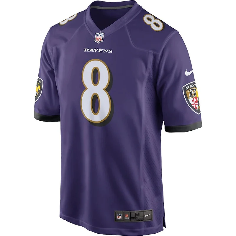 Baltimore Ravens Lamar Jackson Nike Purple Game Player Jersey