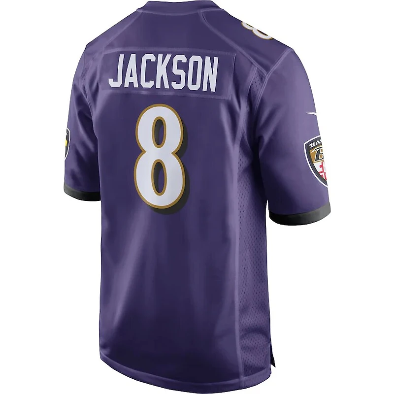 Baltimore Ravens Lamar Jackson Nike Purple Game Player Jersey