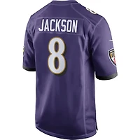 Baltimore Ravens Lamar Jackson Nike Purple Game Player Jersey