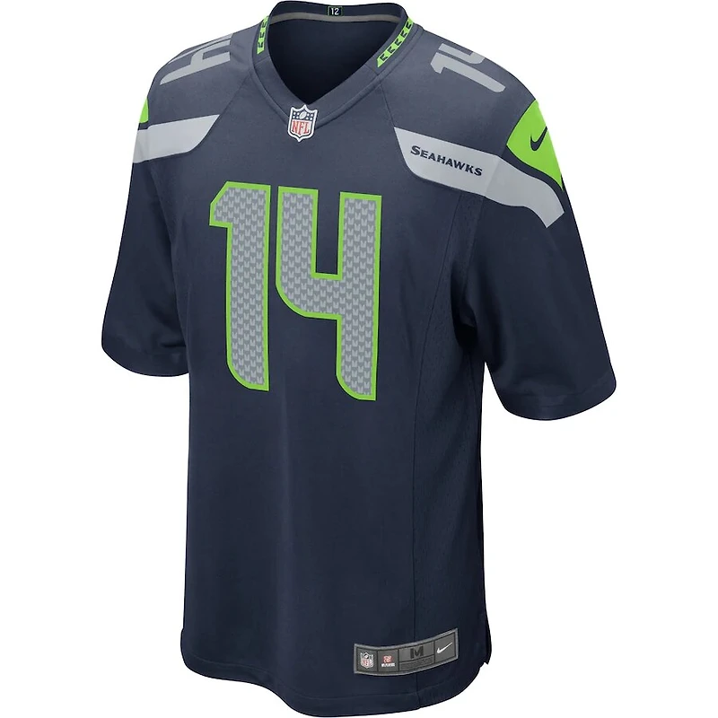 Seattle Seahawks DK Metcalf Nike Navy Game Player Jersey