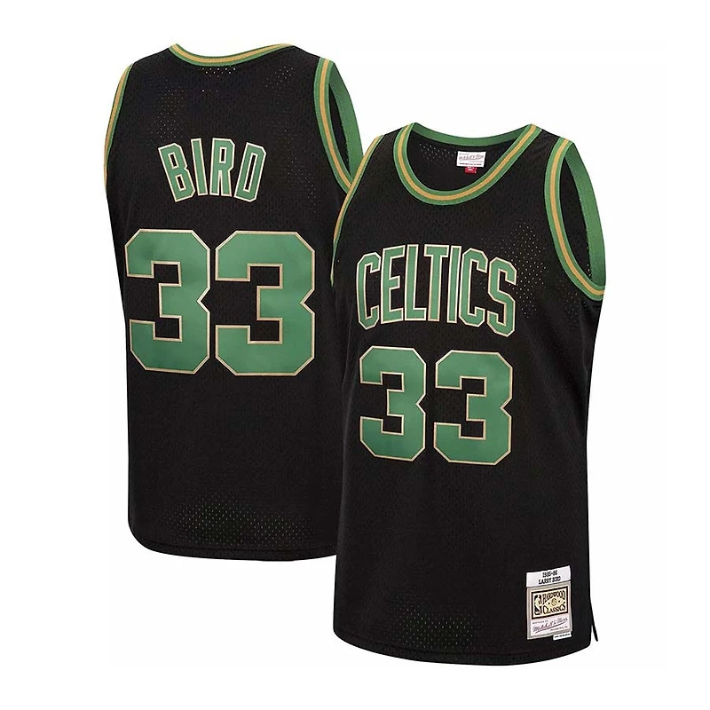 Boston Celtics Larry Bird Mitchell & Ness 1985-86 Hardwood Classics Reload Swingman Jersey