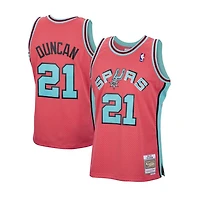 San Antonio Spurs Tim Duncan Mitchell & Ness 1998-99 Hardwood Classics Reload Swingman Jersey
