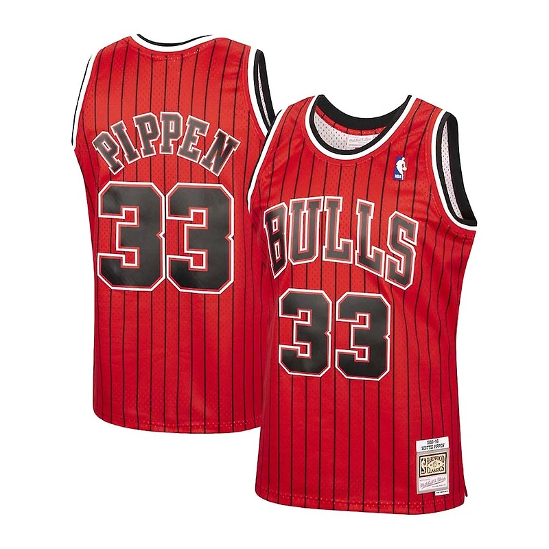 Chicago Bulls Scottie Pippen Mitchell & Ness 1995-96 Hardwood Classics Reload Swingman Jersey