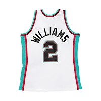 Memphis Grizzlies Jason Williams Mitchell & Ness 2001-02 Hardwood Classics White Swingman Jersey